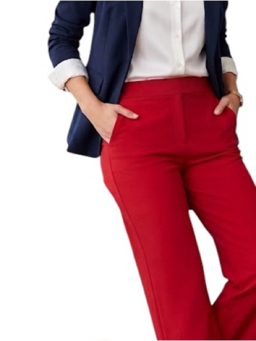 Boston Proper  Wide-Leg Stretch Women's Pants